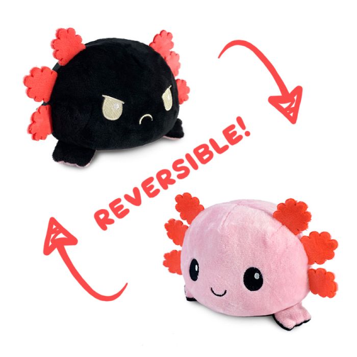 Reversible Axolotl Plush: PK & BK