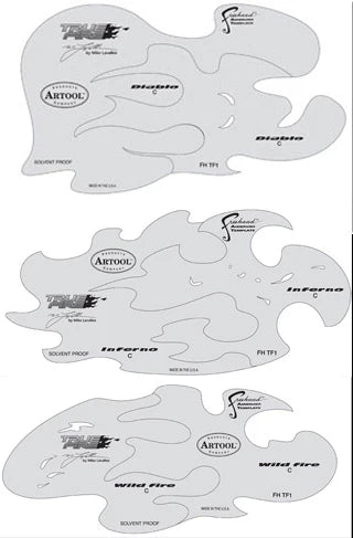 True Fire Nano Series Stencil Set