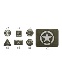 American LW Tokens (x20) and Objectives (x2)