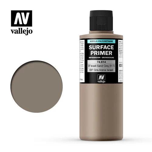 Vallejo Surface Primer (200ml) - Israeli Sand Grey