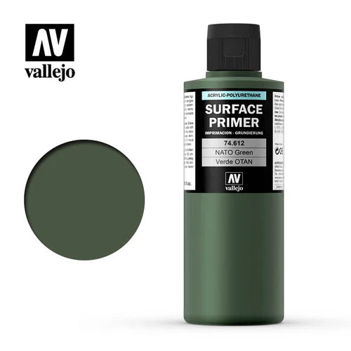 Vallejo Surface Primer (200ml) - Nato Green