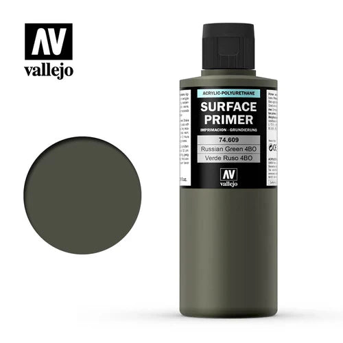 Vallejo Surface Primer (200ml) - Russian Green 4BO