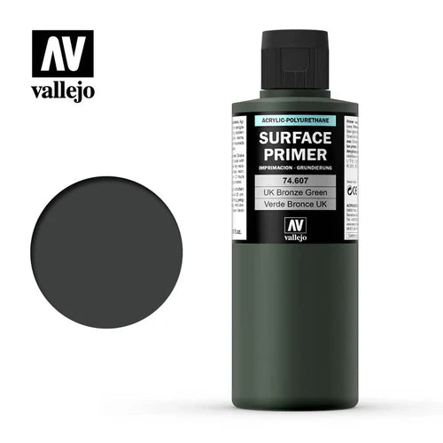 Vallejo Surface Primer (200ml) - UK Bronze Green