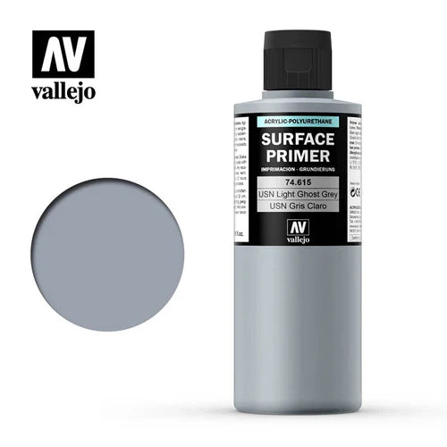 Vallejo Surface Primer (200ml) - USN Light Ghost Grey