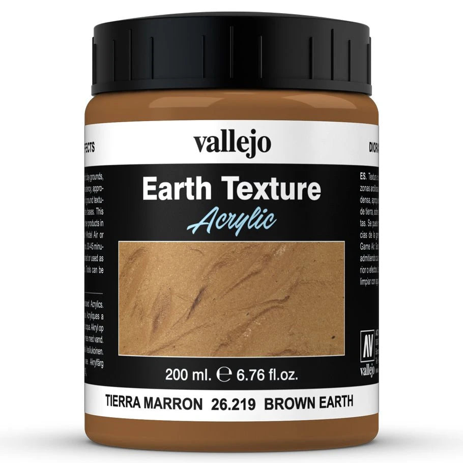 Vallejo: Ground Texture: Brown Earth (200ml)