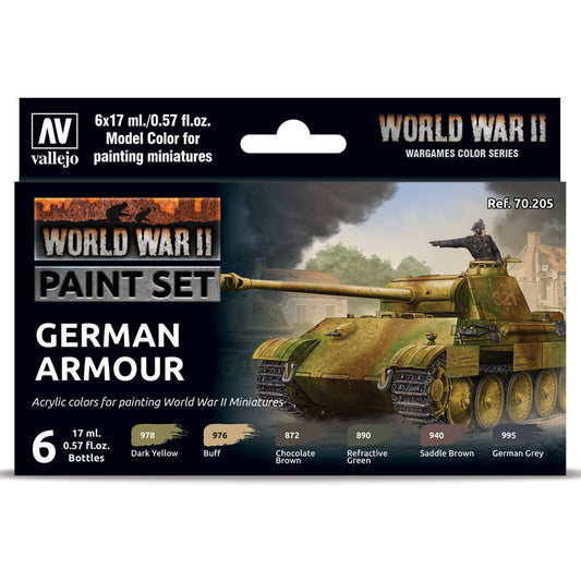 WWII German Armour Paint Set