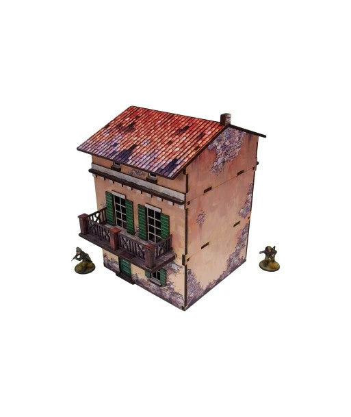 WW2 Italy Balcony House