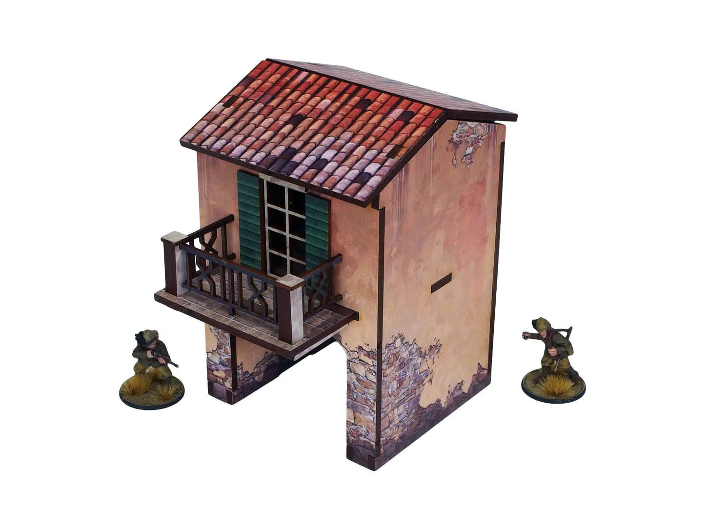 WW2 Italy Gate Balcony