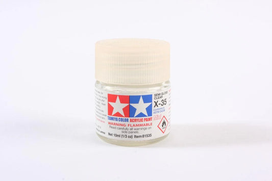 Tamiya: X35 Semi Gloss Clear