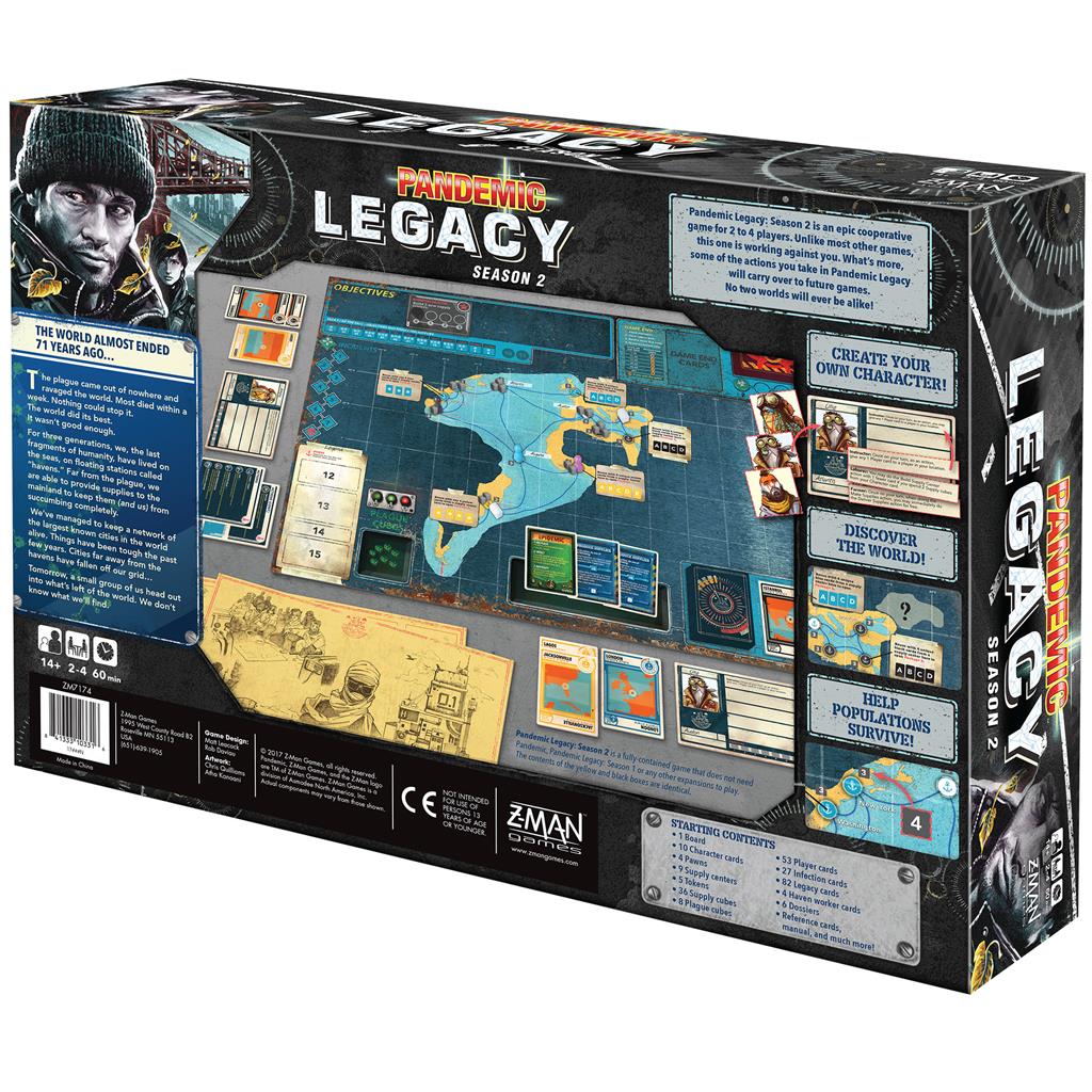 Pandemic: Legacy Season 2 (Black Ed)